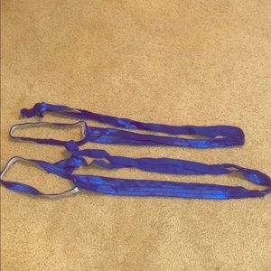 Royal Blue IHEARTRAVES leg wraps